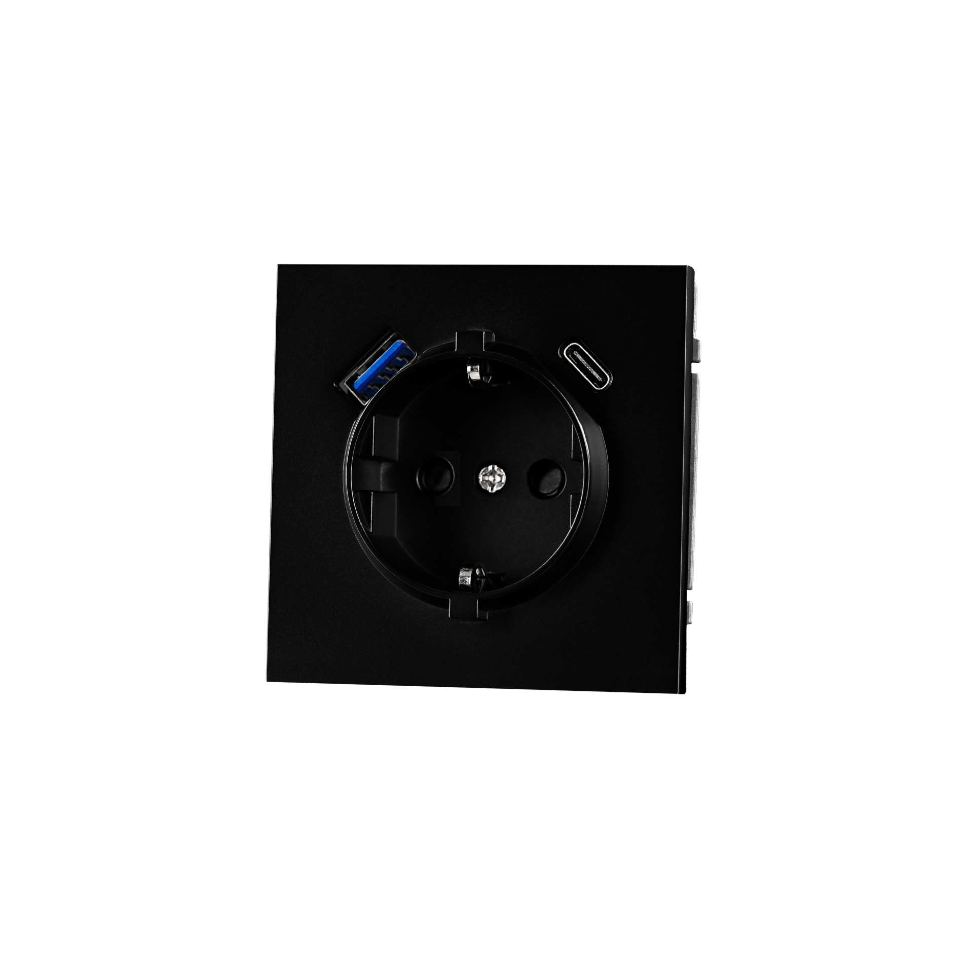 German socket with 2 usb(A+C) Fast Charging PD20W