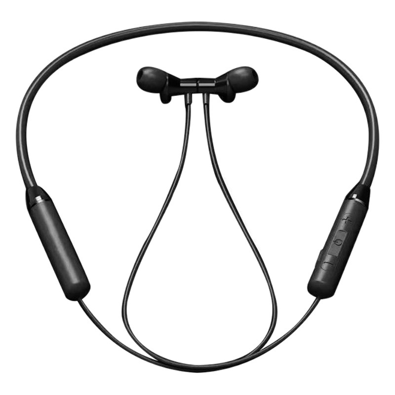 Nuevo popular Halter auricular Bluetooth inalámbrico deportes en la oreja binaural con cable con auriculares de reducción de ruido de embalaje