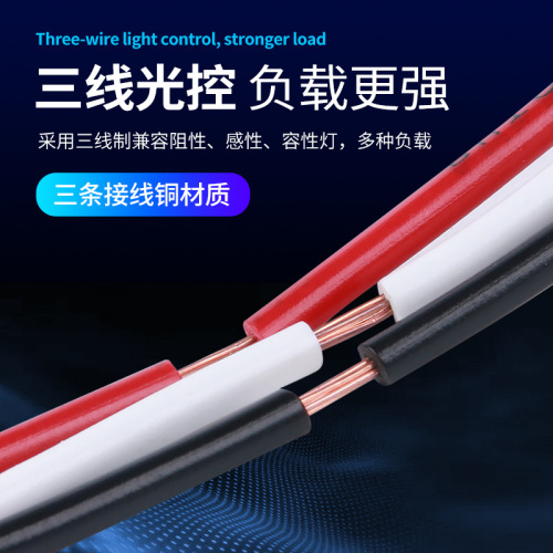 AS-10 Waterproof Street Light Controller Automatic Street Light Intelligent Light Control Switch Rainproof and Dustproof Sensor Switch Wholesale