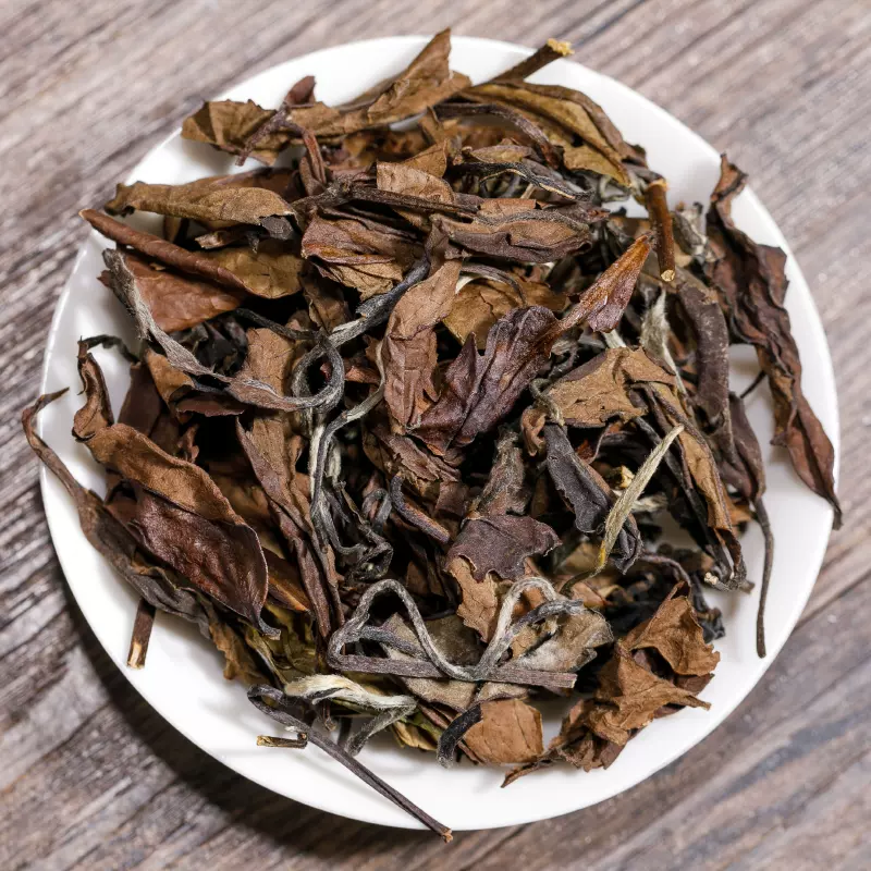 老白茶500g福鼎政和老枣香散茶老寿眉贡眉茶叶自己喝老茶福建白茶