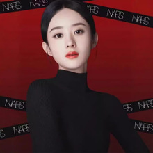 赵丽颖同款黑色毛衣女秋冬新款半高领修身针织打底衫内搭短款上衣