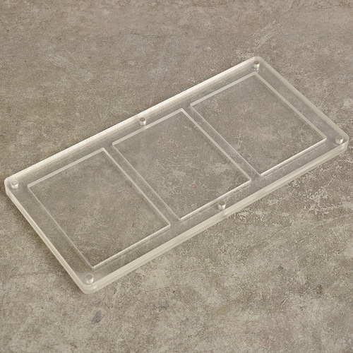 Card brick star card 35PT collection card game display strong magnetic card 130UP transparent protective box shell set 3 in a row