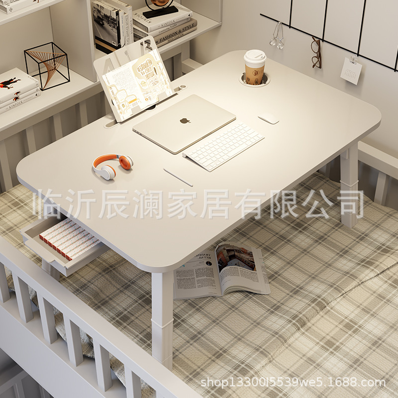 Bed Desk extra large lazy table foreign trade simple folding portable outdoor picnic sitting children learning small table