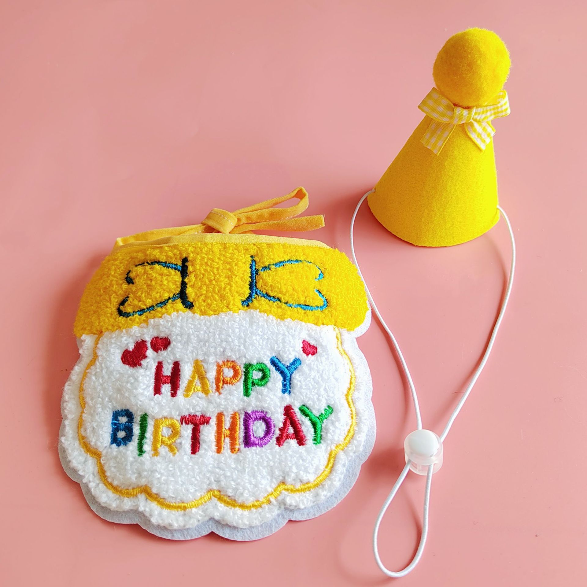 Traje de lazo amarillo