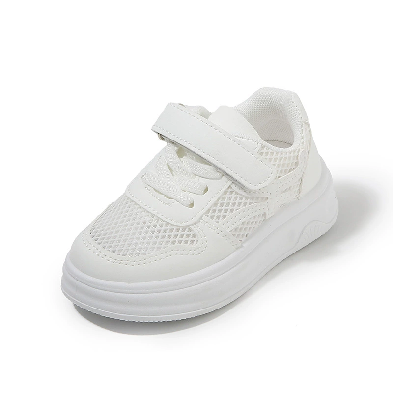 Children's white shoes, sneakers for men and women, sports shoes, soft sole
