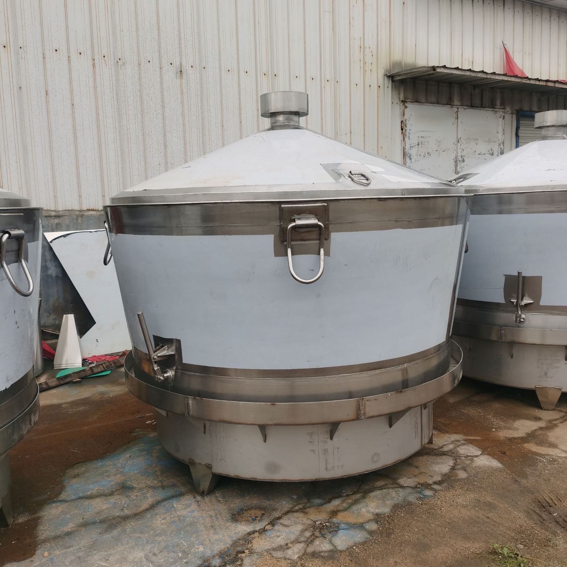 304不锈钢酿酒设备投料500斤酱香型蒸锅 粮食蒸酒设备制作批发