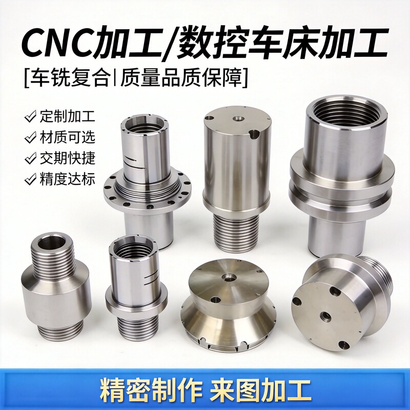 Fully Automatic Lathe Cnc Processing of Precision Hardware Aluminum Parts Non-Standard Small Parts Cnc Centering Machine Stainless Steel Processing