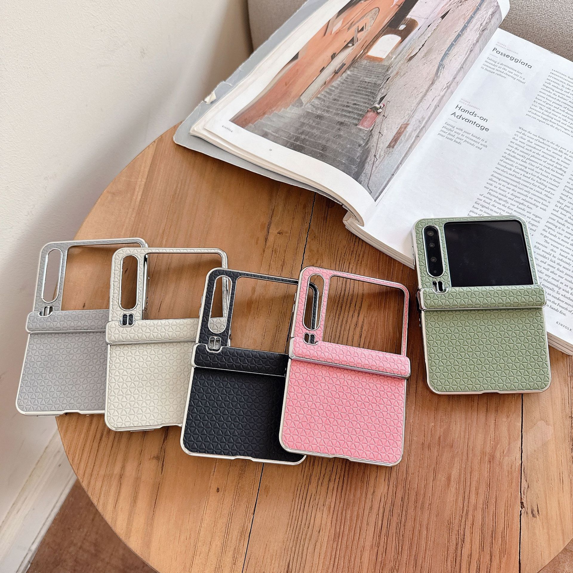 压印款铰链款适用华为purax手机壳阔折叠典藏版x全包三段中轴防摔