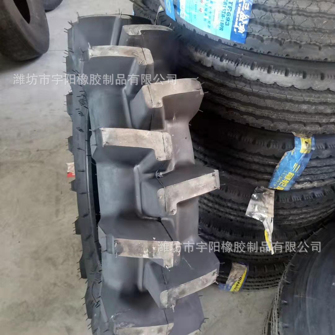 农用水田高花联合收割机 拖拉机轮胎9.5-20 加厚