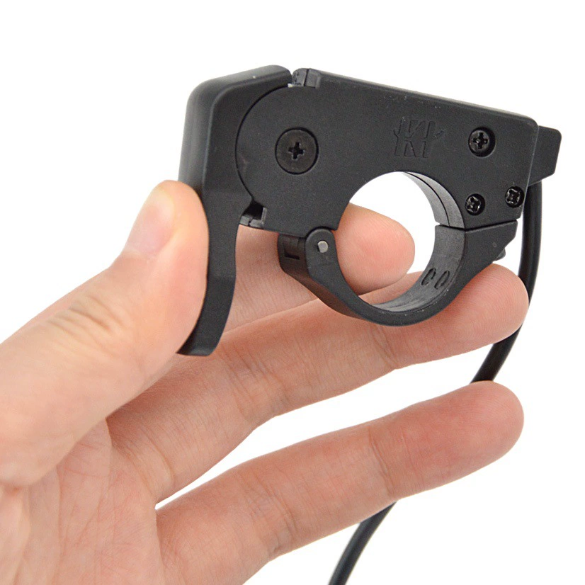 Электрический велосипед левый и правый Универсальная дроссельная заслонка для большого пальца акселератора скутер регулятор скорости Модификация аксессуары