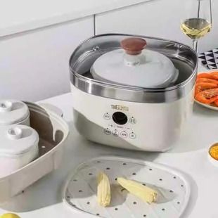 Thermos Electric Stew Pot Electric Stew Pot Stew Soup Pot Baby Porridge Pot Porridge Baby Stew Pot Health Eha-4431E