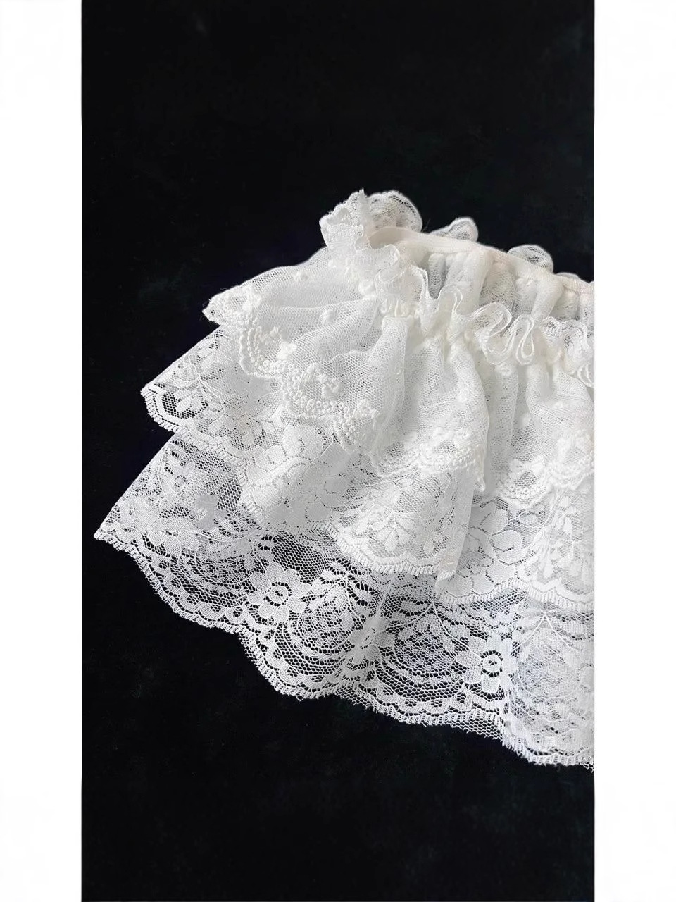 Heavy-Duty Ballet-Style Fashionable Lace-Up Small Skirt with Bowknot Layered Skirt for Women, Korean Spring and Summer 4