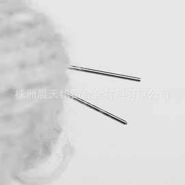 钨钢细棒硬质合金钨针钨钢探针0.5mm细圆棒带圆弧倒角细钨钢圆棒