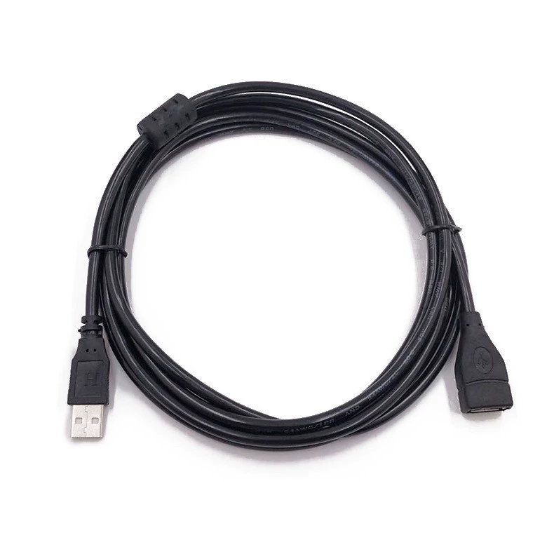USB-удлинитель male-female для компьютера, удлинительный кабель USB, кардридер, жесткий диск, USB2.0 удлинитель