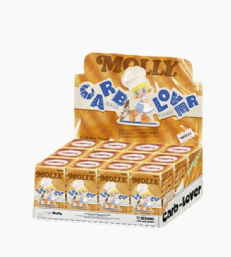 MOLLY Bread Head Series Figure Blind Box (Price of 12 pieces in the whole box)