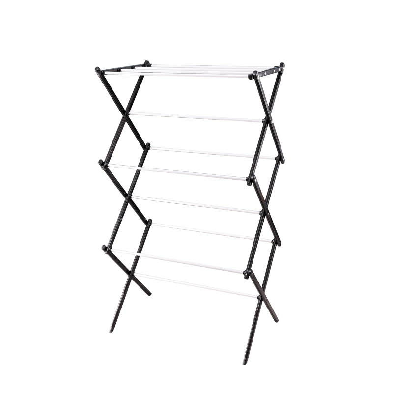 Tendedero plegable y ajustable para hogar, ideal para ropa y toallas