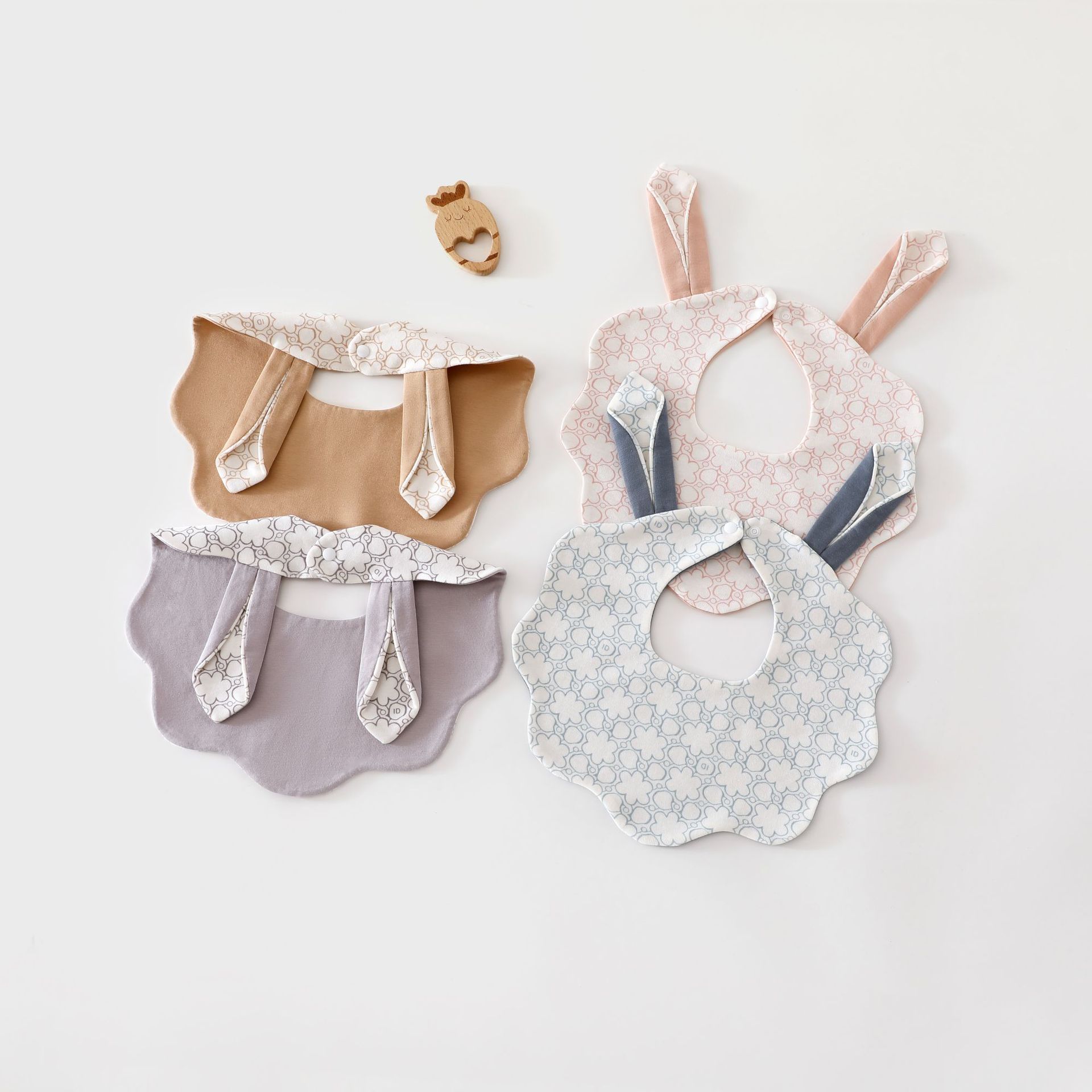 Class a Cotton Butterfly Style Ins Bibs for Babies with Pure Cotton Saliva Towel Baby Saliva Bibs Infant Saliva Towel