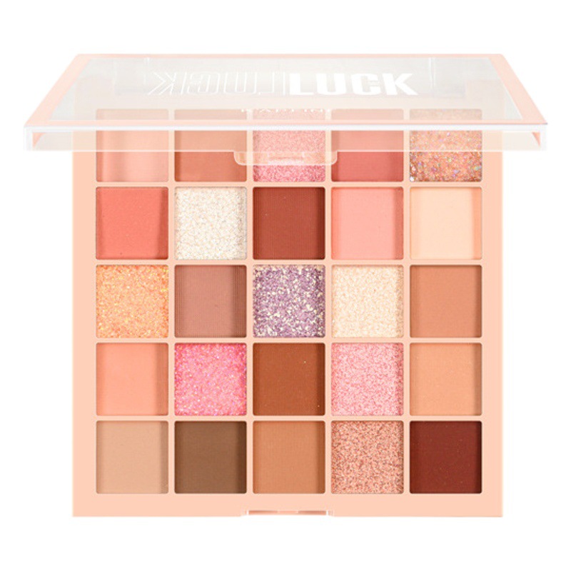 Capel 25-Color Eyeshadow Palette Matte Orange Brown Palette Taro Mud Earth Color Ins Super Hot Cement Palette Cross-Border Wholesale