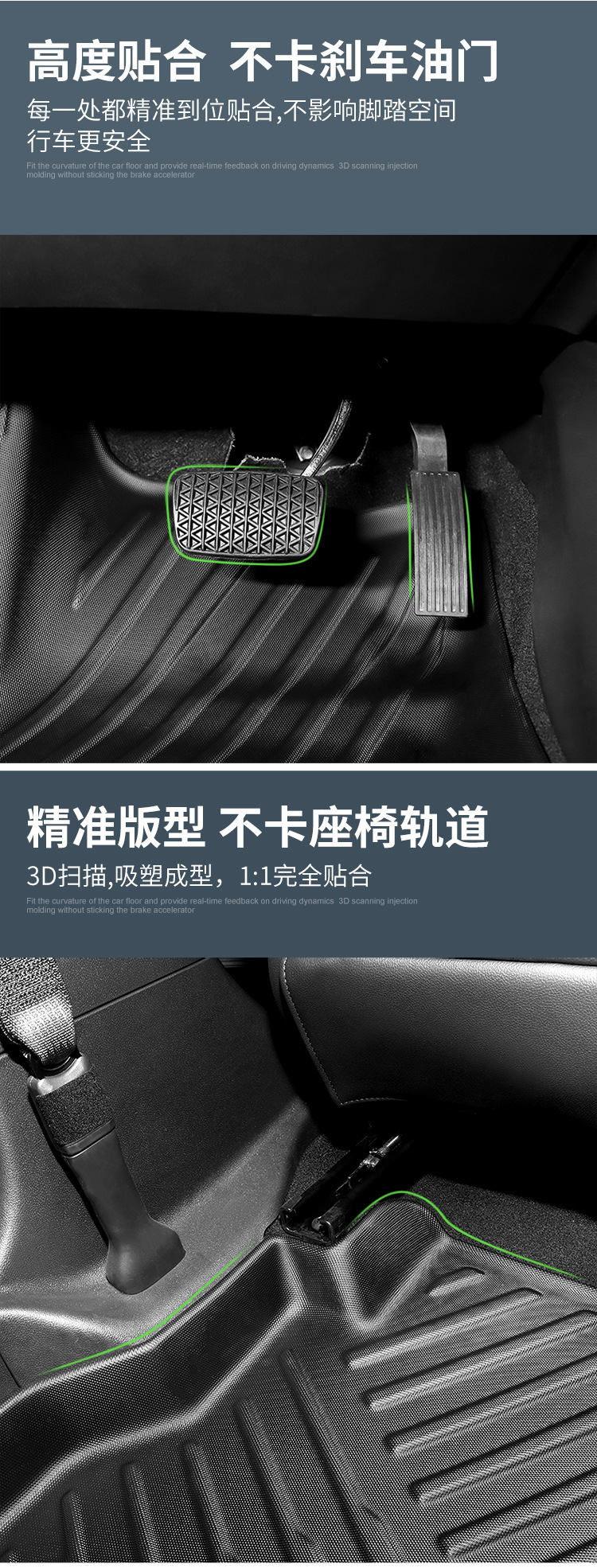 Suitable for 22 Chevrolet Star Malo Fully Environmentally Friendly Car Special Floor Mats Tpe Trunk Modified Decorative Carpet
