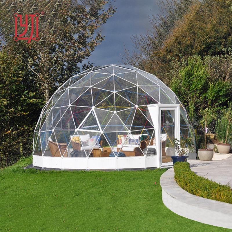户外球形星空篷房透明圆顶篷民宿酒店水晶房全景透明房球形情侣房