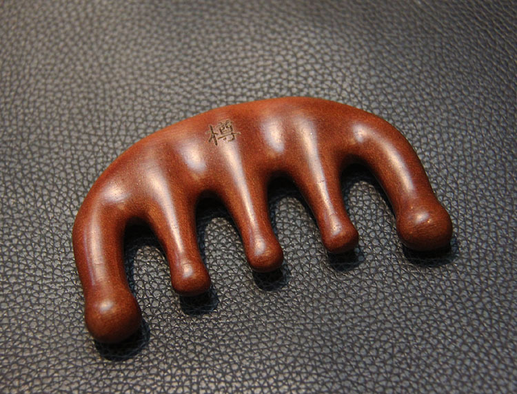 柚木五脚按摩器