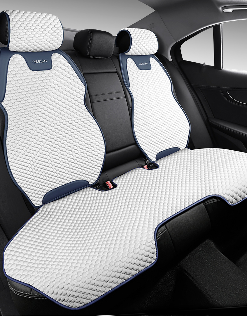 Car Cushion Four Seasons Universal Ultra-thin Cool Breathable Seat Cover Summer Cool Cushion Saddle Cushion Small Man Waist Cushion