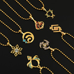 Genshin, ожерелье, дизайнерский аксессуар, тренд сезона, оптовые продажи