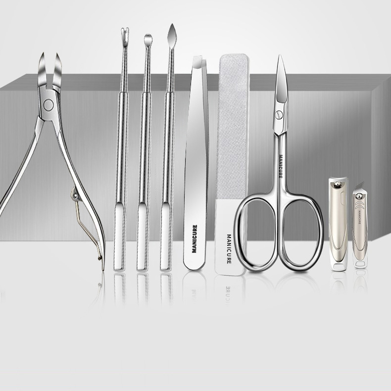 Ventas directas regalos cortadora de uñas, cortadora de uñas, logotipo imprimible, cortadora de uñas, pinzas de boca de garganta, a prueba de salpicaduras, pedicura, cejas