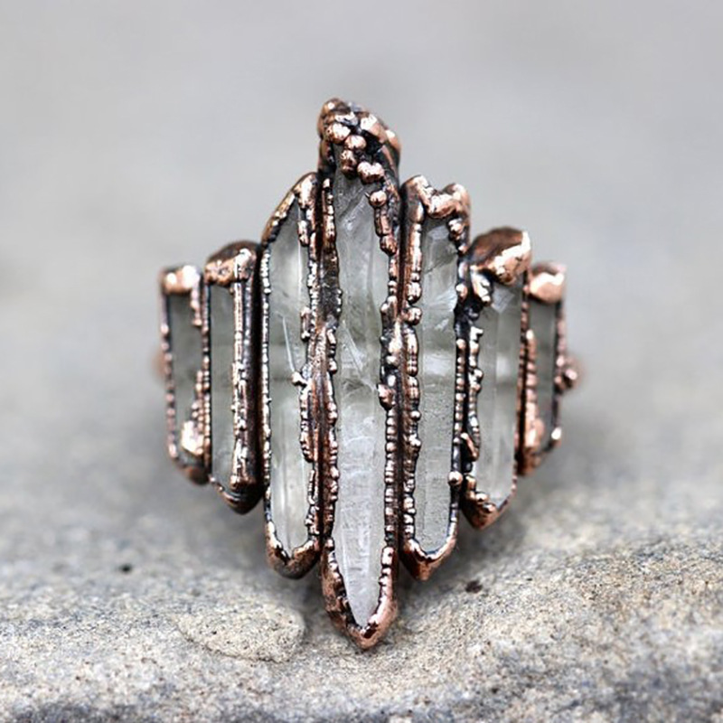 Temu Cross-Border Popular Ring Retro Rose Gold Classic Women's Wedding Love Ring Factory Direct Sale