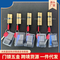 Z盗難防止ドアロックコア【ab級】ロック業の低価格卸売り全銅ロックコアの暴力防止全銅ロックコア