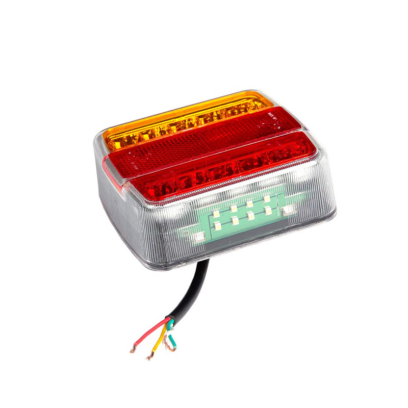 LED truck RV trailer atv tail light accessories 12V brake steering motorboat rear tail light Prado 120 5
