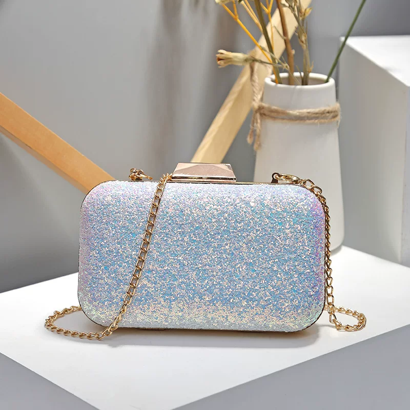 Матовая цепочка, маленькая clutch сумка, сумка через плечо, 2024 год, корейский стиль, сумка для еды