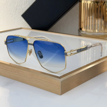 9110跨境轻奢时尚方形金属欧美休闲CAZ家度假潮酷男女太阳镜聚会