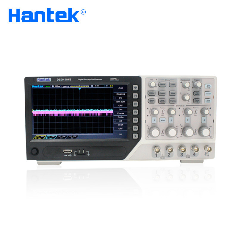 汉泰HantekDSO4084B/DSO4104B/DSO4204B/DSO4254B示波器4通道正品