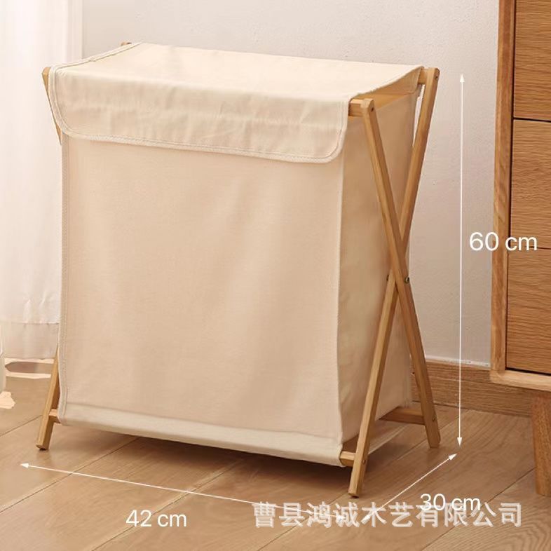 Cesto para ropa sucia plegable y transpirable para hogar