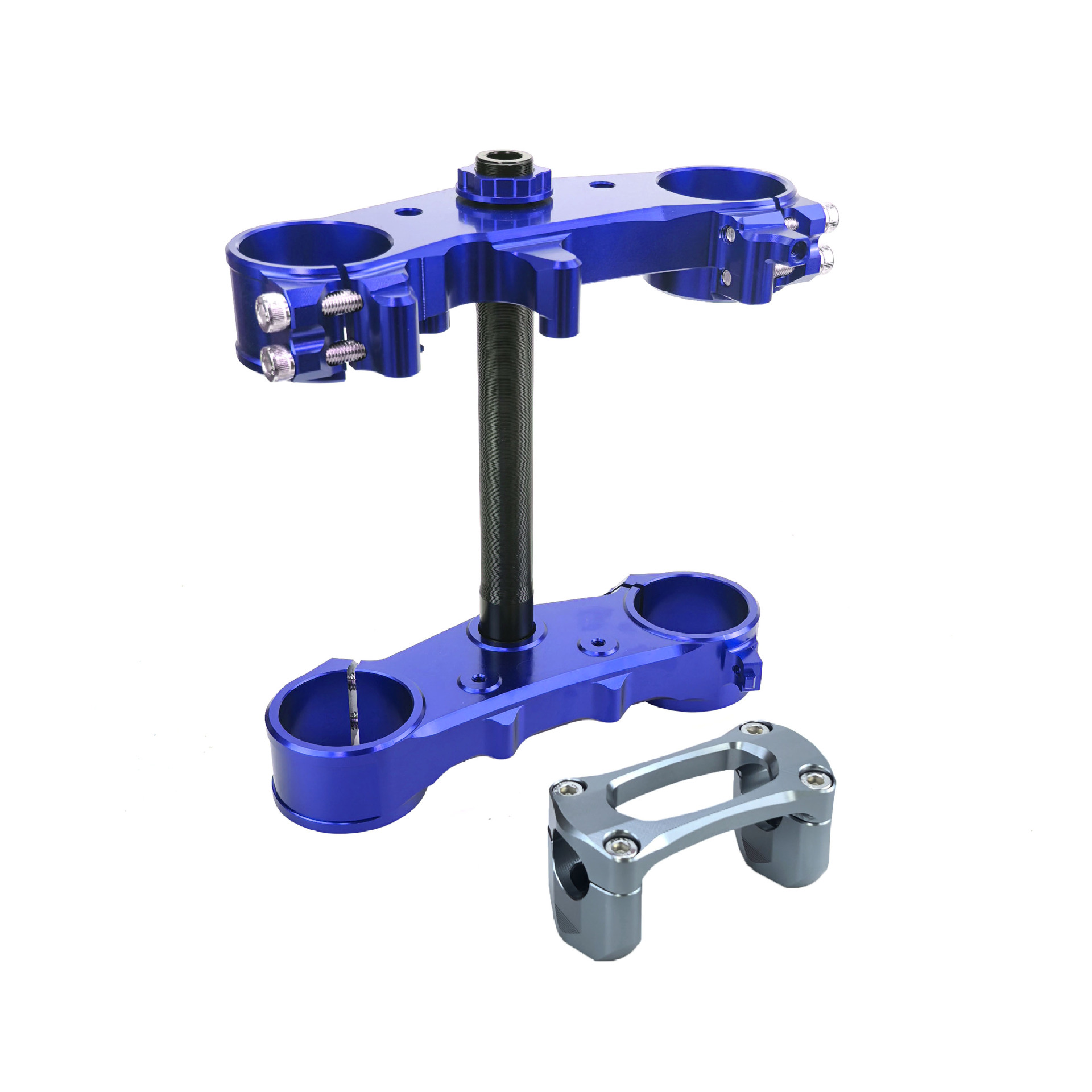 Off-Road Motorcycle 7075 Upper and Lower Connecting Plate Modification Parts Crf250L/300L Steering Column Assembly Handlebar Clamp