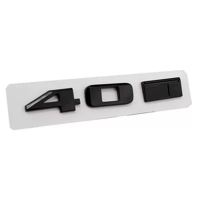 Car logo: ATSL, XTS, XT6, and - standard-40t-glossy-black