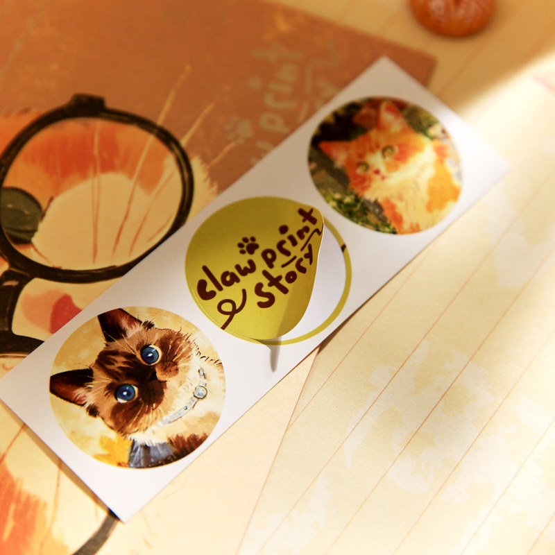 Sobres Mr. Paper Claw Claw Story Series Lindas mascotas originales Bendiciones conmemorativas estilo ins Sobres con membrete escrito a mano