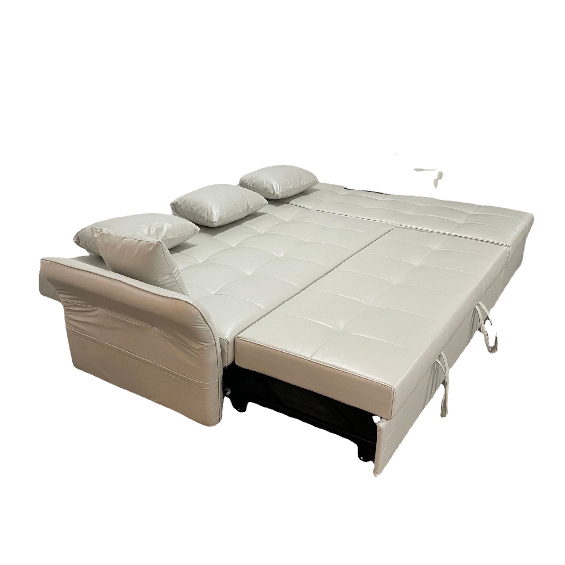 Combinación de sofá de sala de estar desmontable y lavable con sofá cama multifuncional plegable de doble uso para casa pequeña