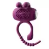 JYLL Hot Rabbit Silicone Semen Ring Grape Purple JYLL Fire Rabbit Silicone Semen Ring Grape Purple