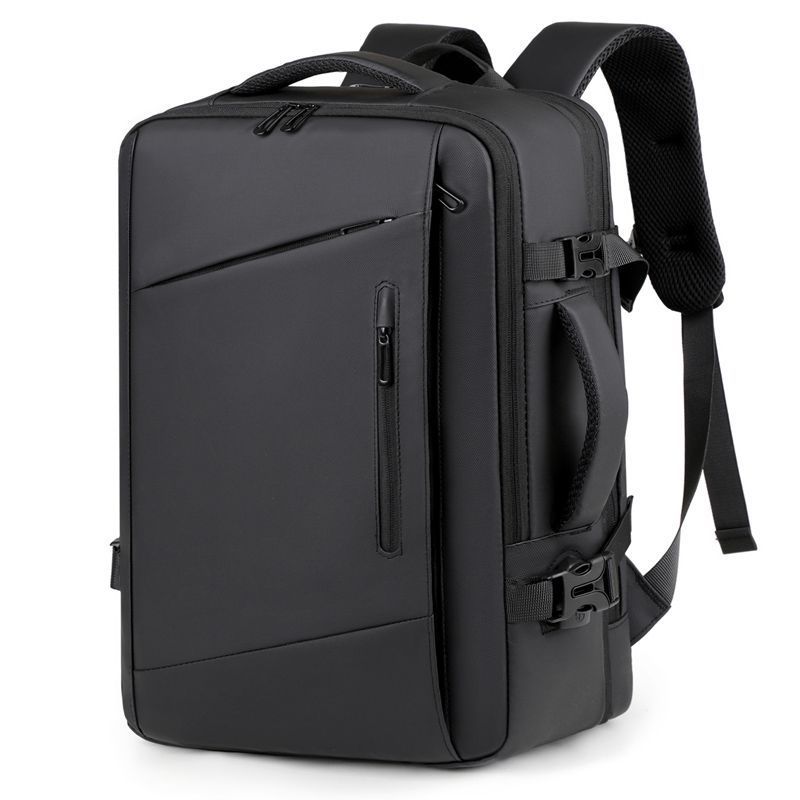 New Foreign Trade Men's Backpack, Expandable Short-Distance Business Trip Travel Backpack, Multi-Functional Water-Repellent Computer Bag