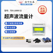 大连海峰TDS-100M超声波流量计外夹式插入式管段式传感器液体便携