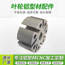 叶轮铝型材配件工业铝型材散热器水制冷片密齿加厚空大功率散热器