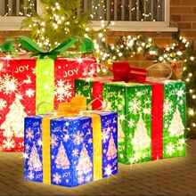 M 65206L Foldable Christmas Gift Box Set ʥ����� �羳ŷ����