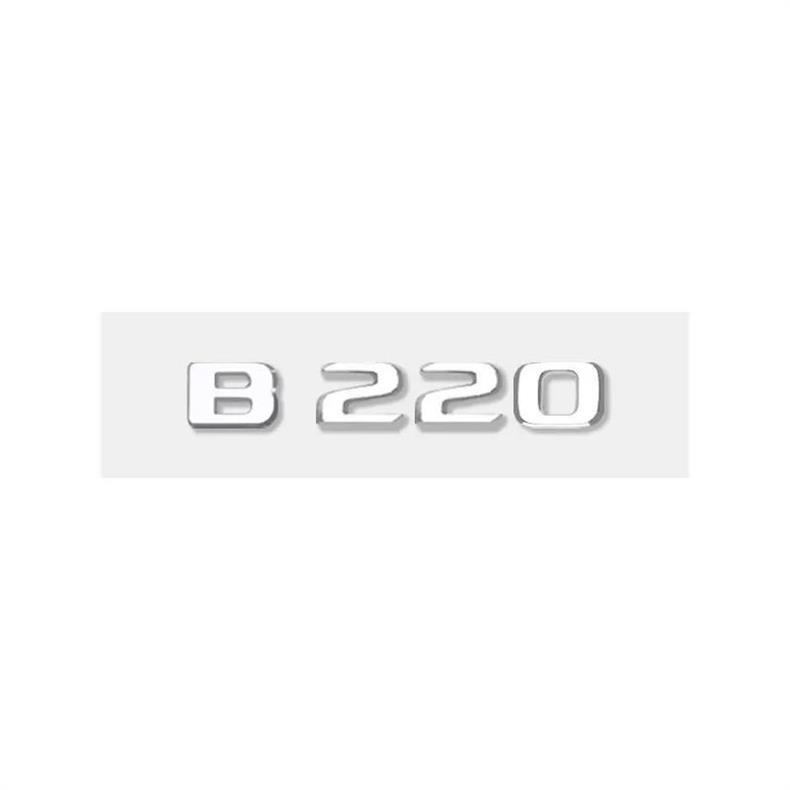 New Mercedes-Benz B-Class B180 B200 B220 B250 B260 modified rear emblem, lettering, and displacement badge