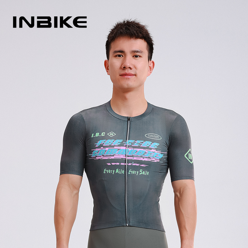 INBIKE Cycling Suit Long-sleeved Thin 2025 New Spring and Summer Bicycle Breathable Road Bike Short-sleeved Fashionable