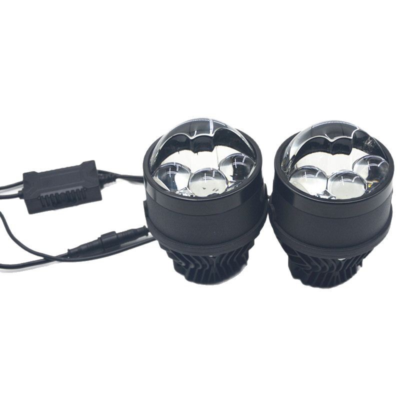 Es adecuado para la transformación de tres lámparas de niebla láser directas LED de doble lente de luz de lejos y cerca de luz integrada image 5