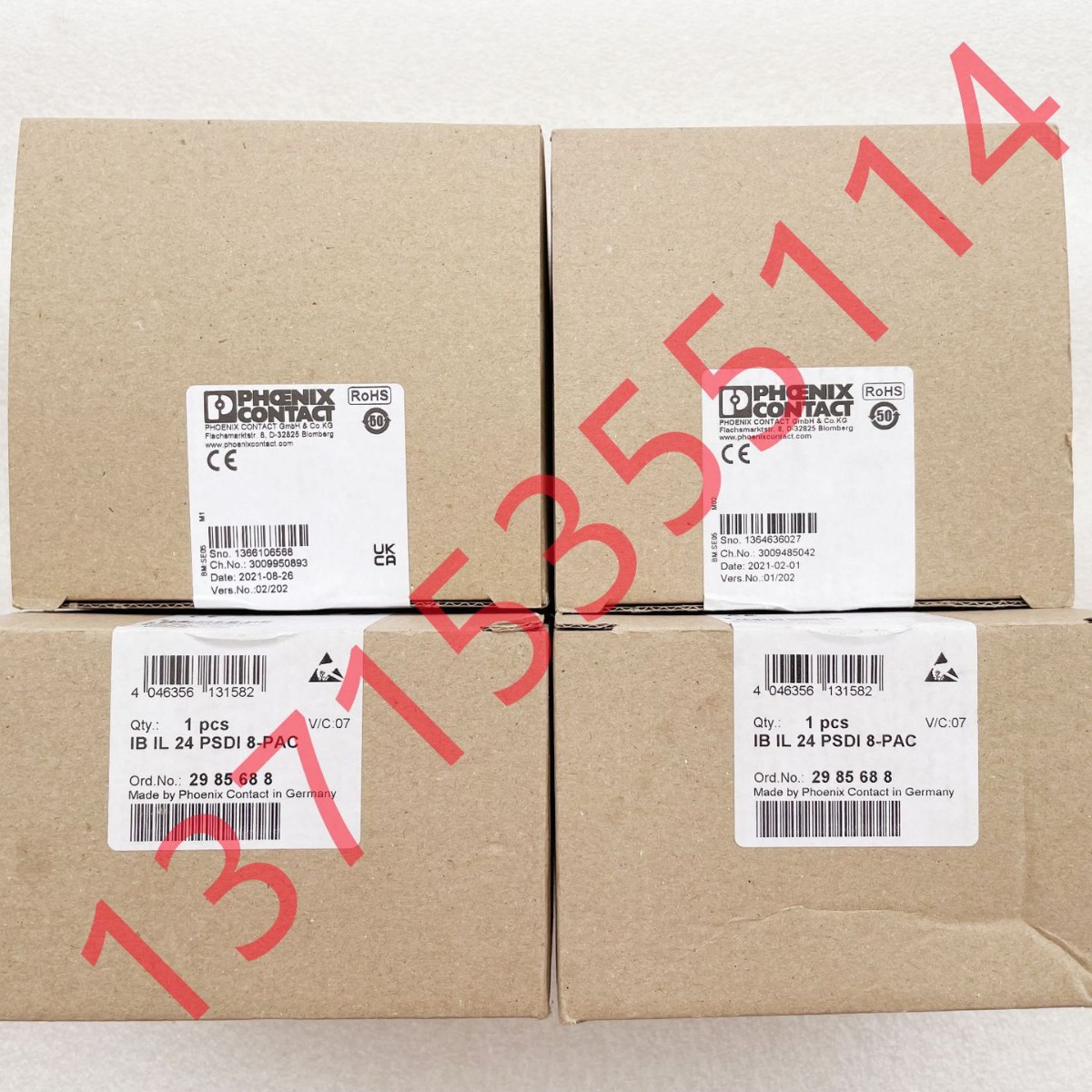 菲尼克斯 原装 PLC-RSC-230UC/21-21/SO46 /2980500