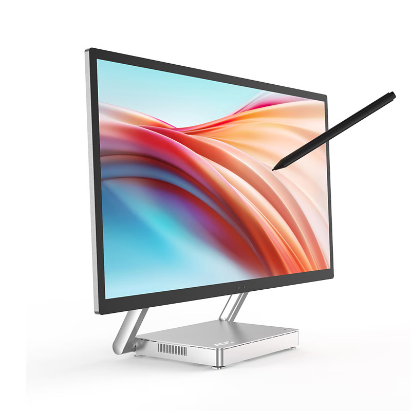 AOC Touch Screen All-in-One Computer [Touchable 1K/4K Screen Lifting and Hovering] Single Display High Color Gamut Ultra-Clear