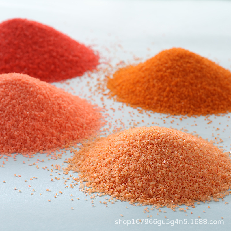 20 Mesh Coarse Quartz Colored Sand for Landscaping Decoration, Suitable for Succulent Gardening, Window Displays, and Photography Backdrops